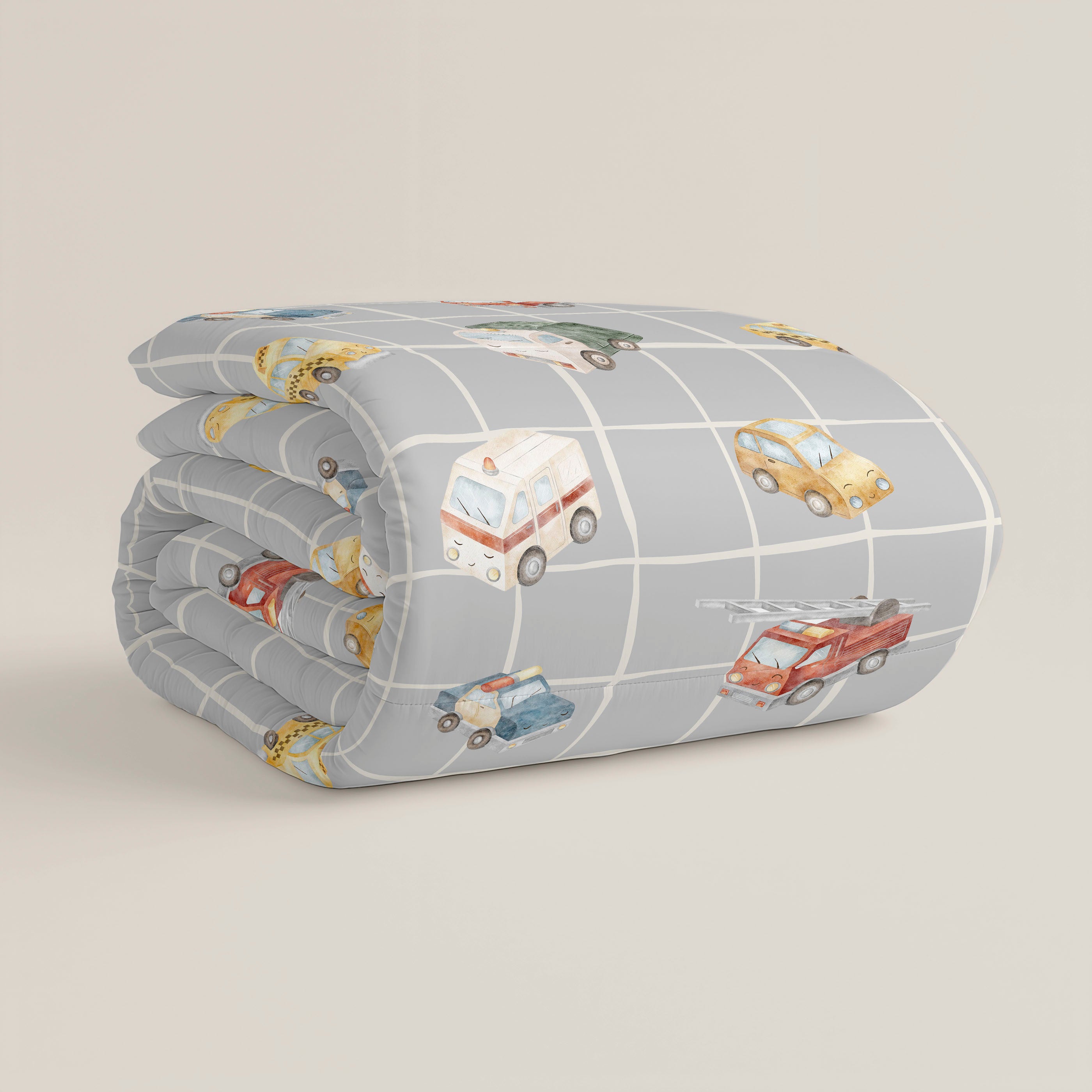 EDREDÓN NÓRDICO ESTAMPADO INFANTIL CARS