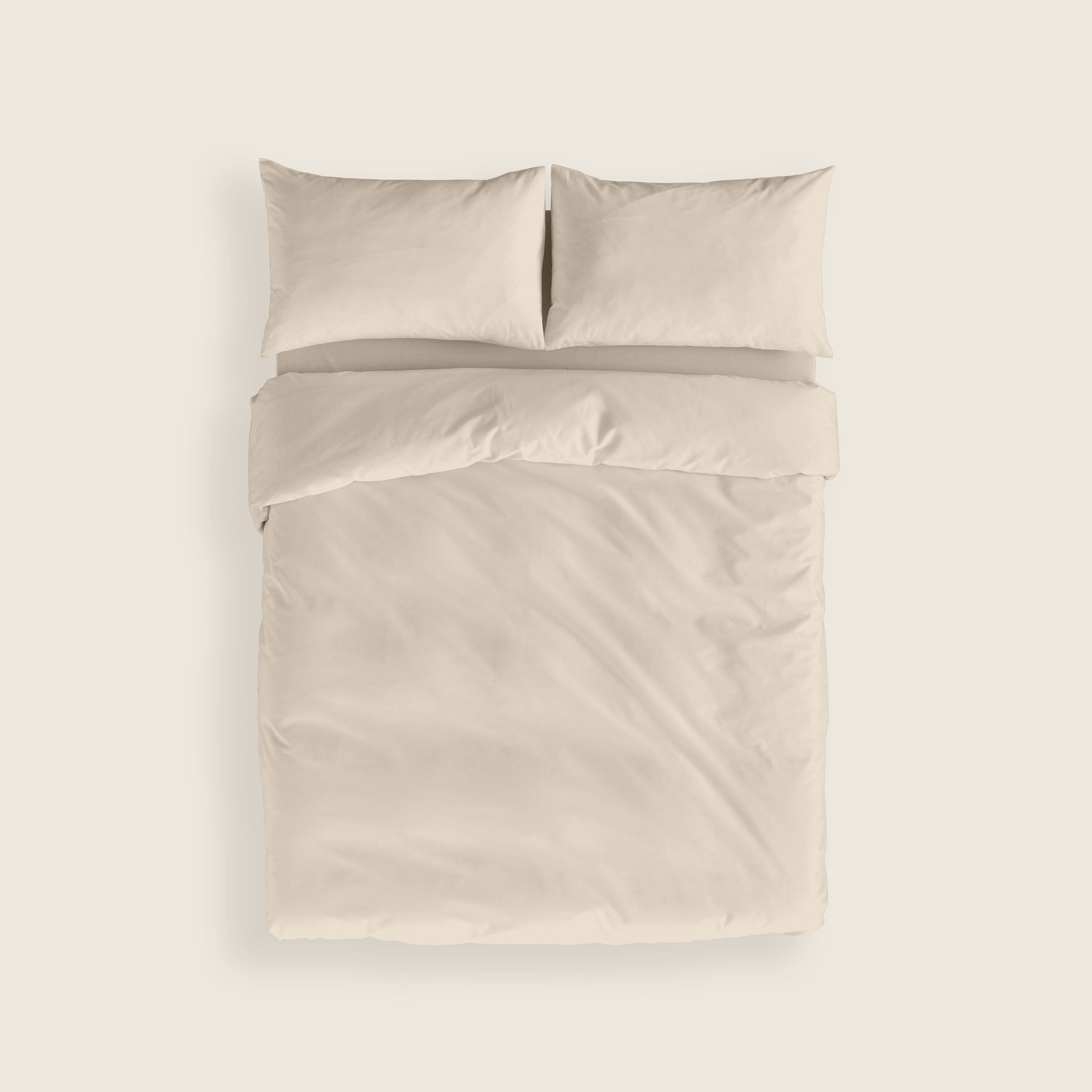 COPRIPIUMINO LISCIO FTR6 BEIGE 100% COTONE