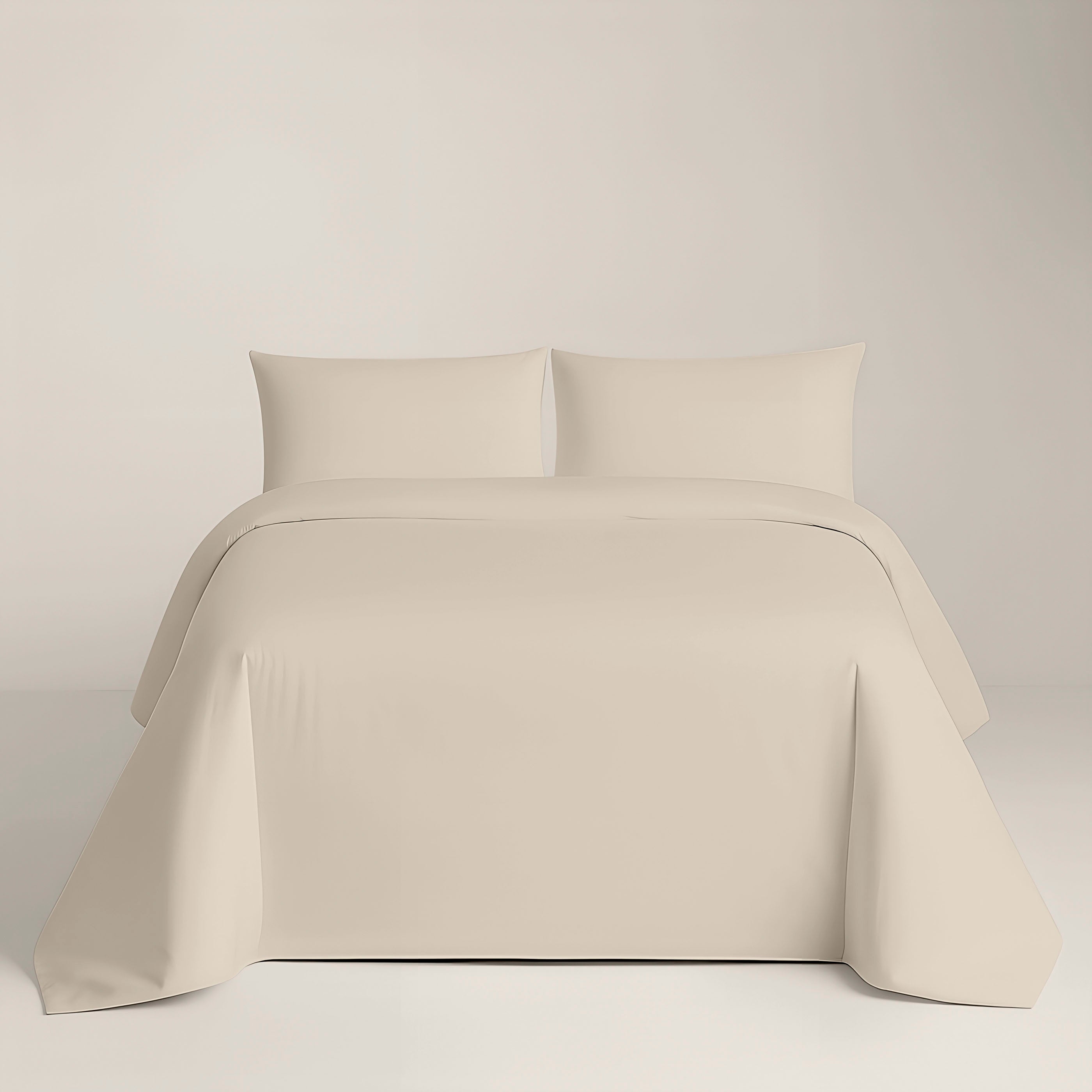 COPRIPIUMINO LISCIO FTR6 BEIGE 100% COTONE