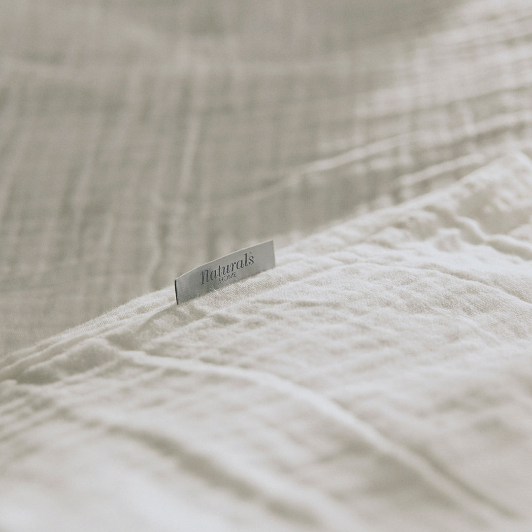 FEDERA IN MUSSOLA 100% COTONE BIANCO