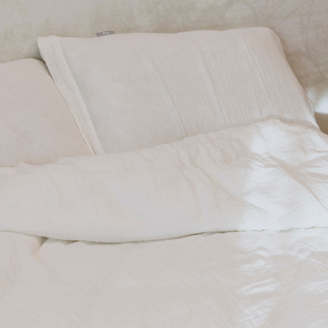 FEDERA IN MUSSOLA 100% COTONE BIANCO
