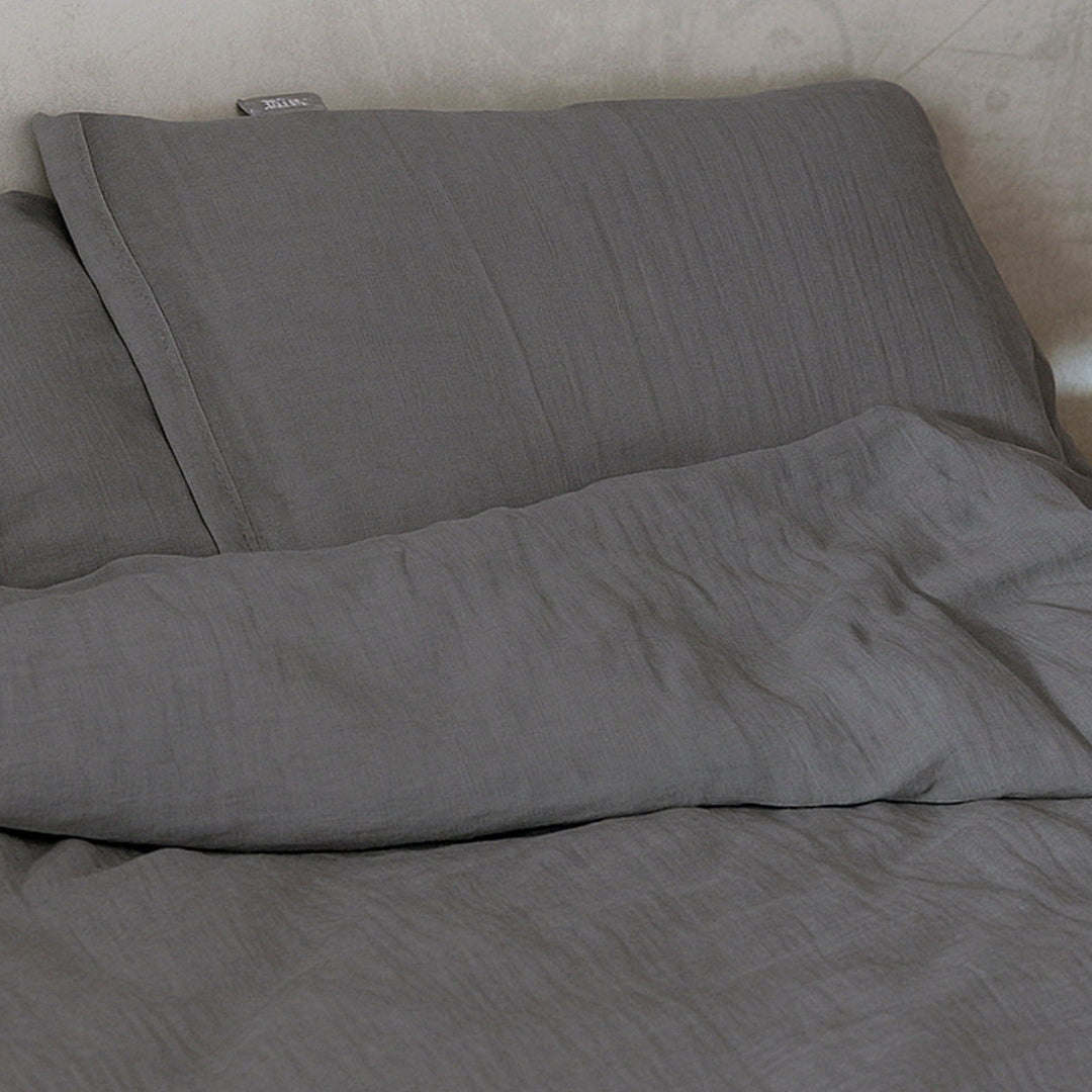 FEDERA MUSSOLINA 100% COTONE GRIGIO