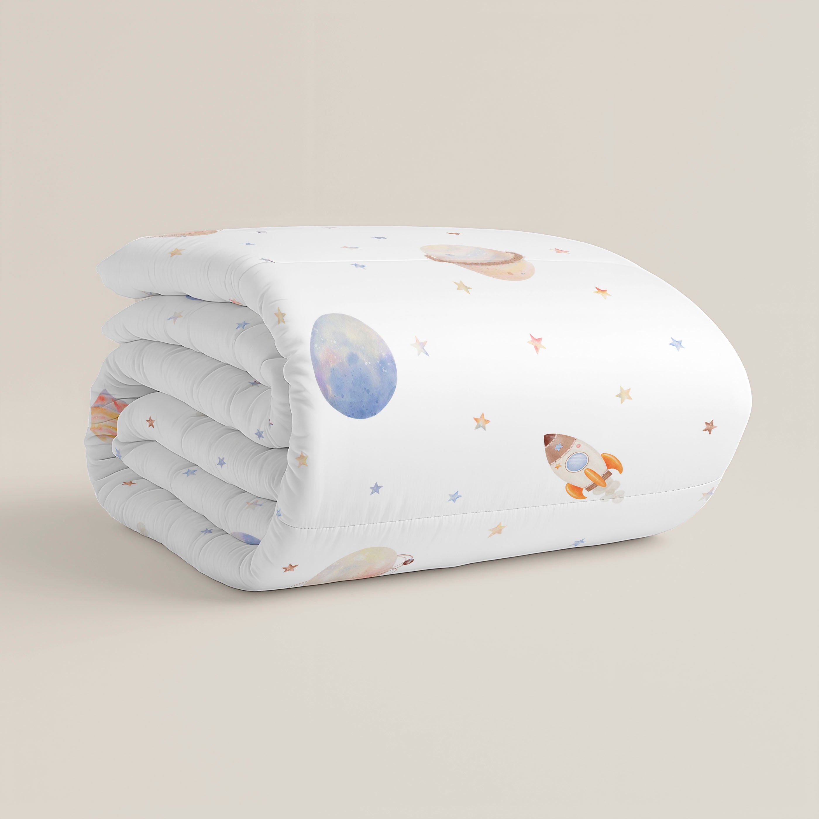 EDREDÓN NÓRDICO REVERSIBLE ESTAMPADO INFANTIL ASTRO