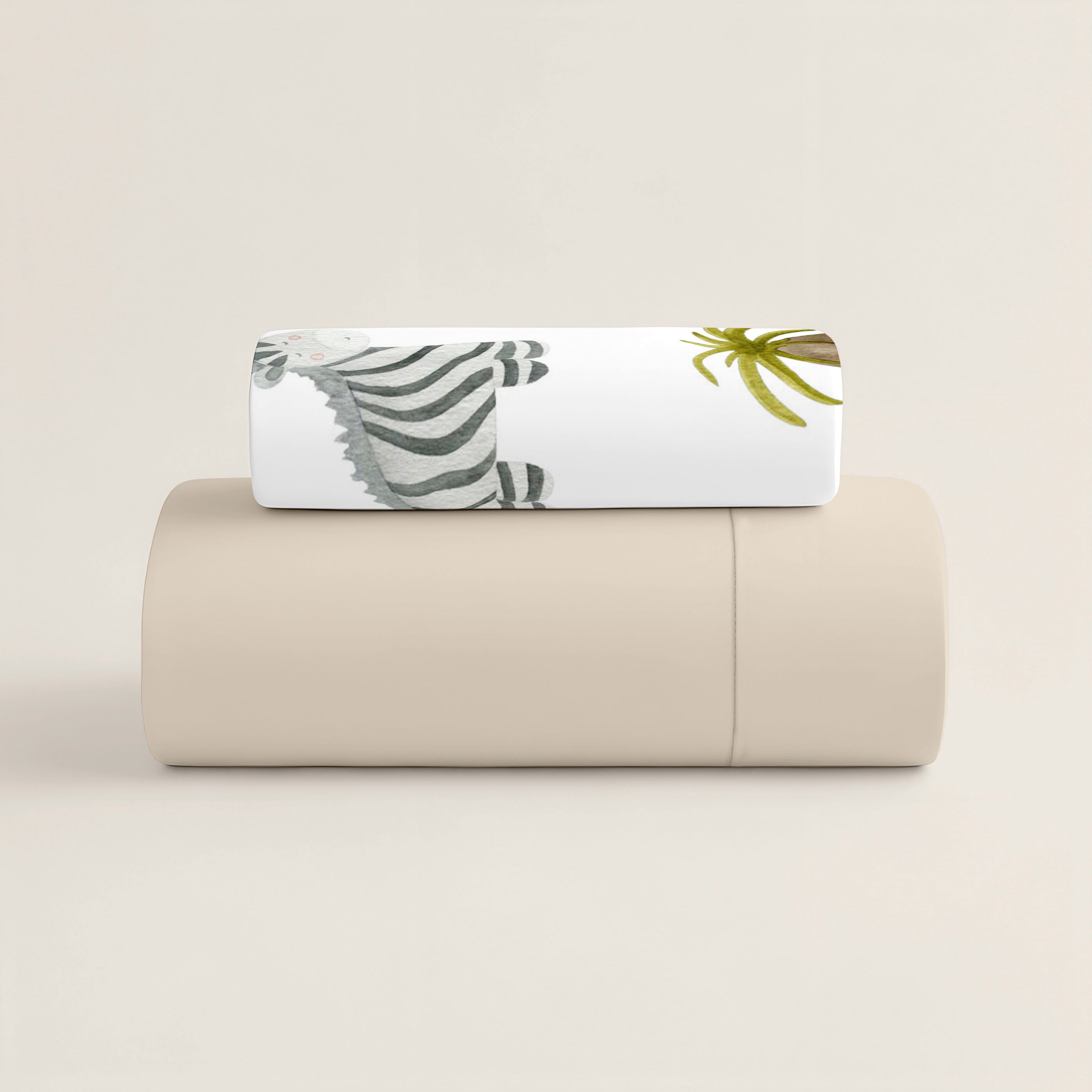 FUNDA NÓRDICA ESTAMPADA INFANTIL SERENGETI 100% ALGODÓN