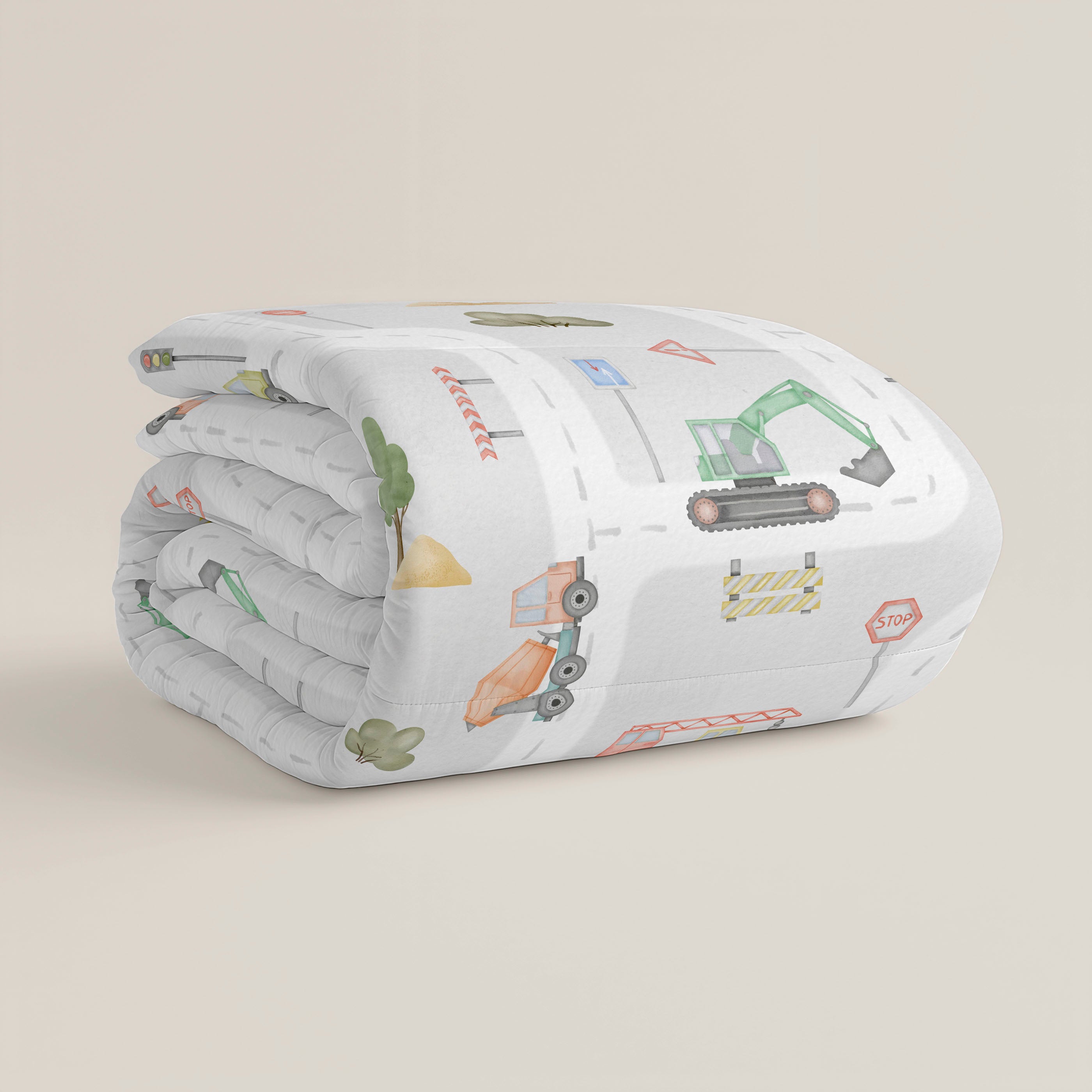 EDREDÓN NÓRDICO ESTAMPADO INFANTIL ROAD