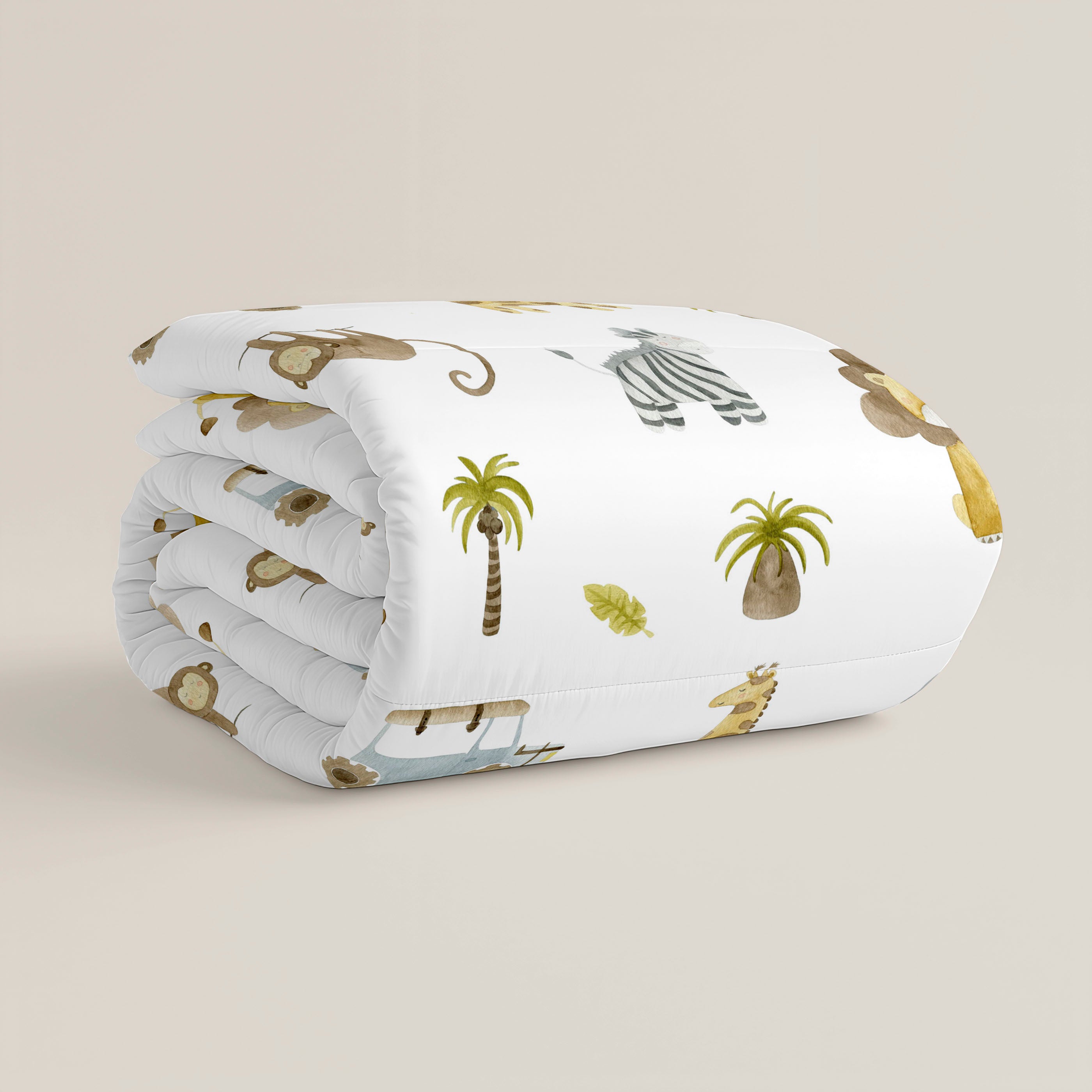 EDREDÓN NÓRDICO ESTAMPADO INFANTIL SERENGETI