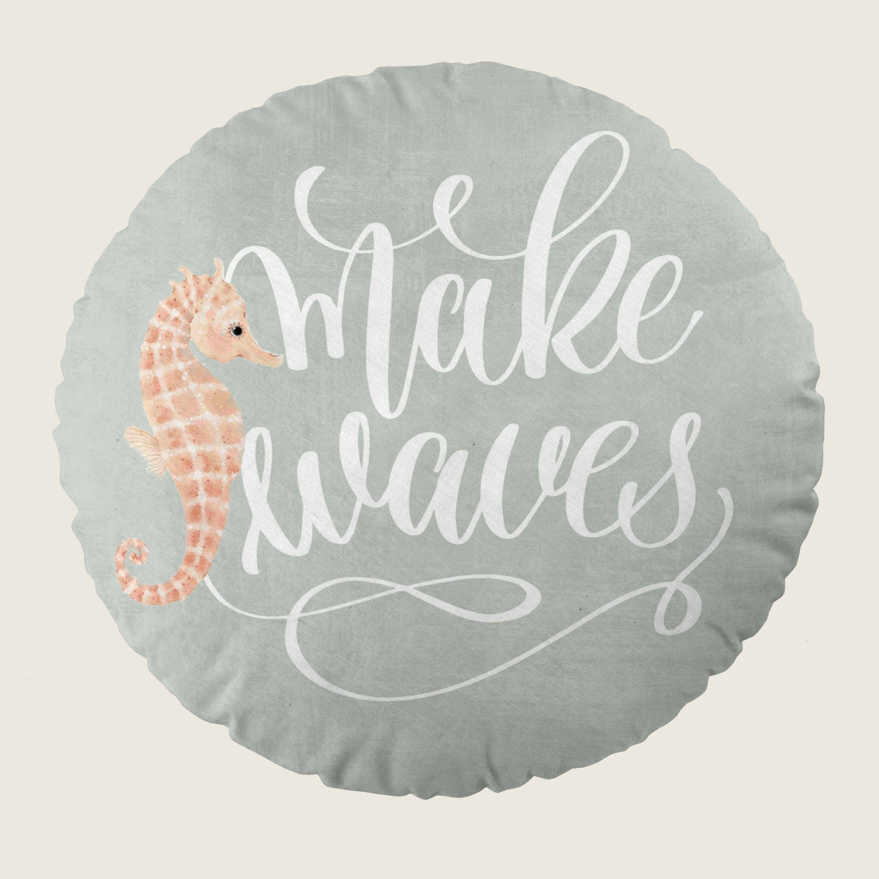 COJÍN REDONDO INFANTIL ESTAMPADO ATHINA