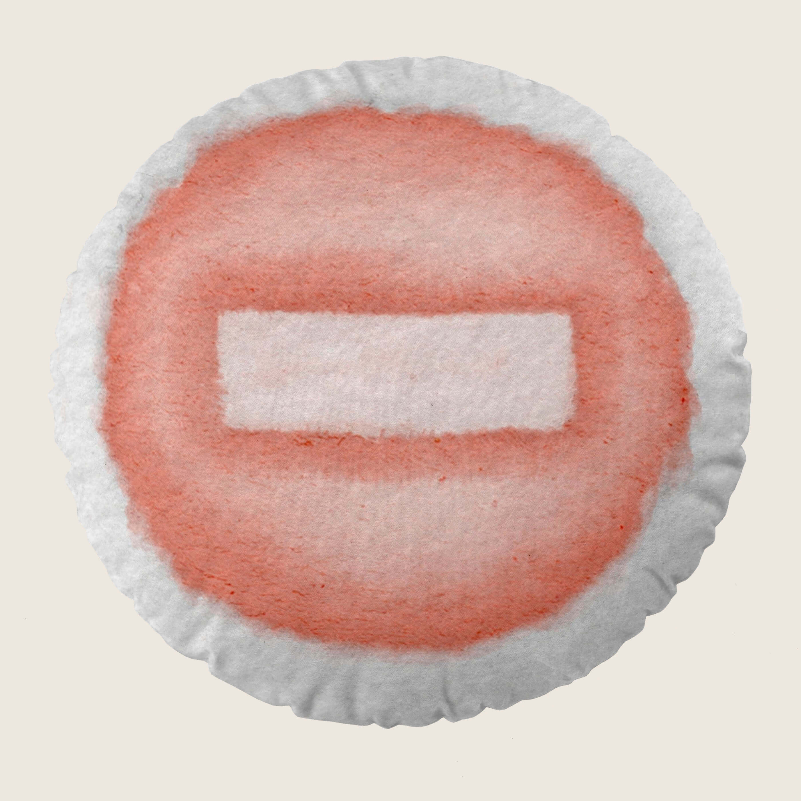 COJÍN REDONDO INFANTIL ESTAMPADO ROAD