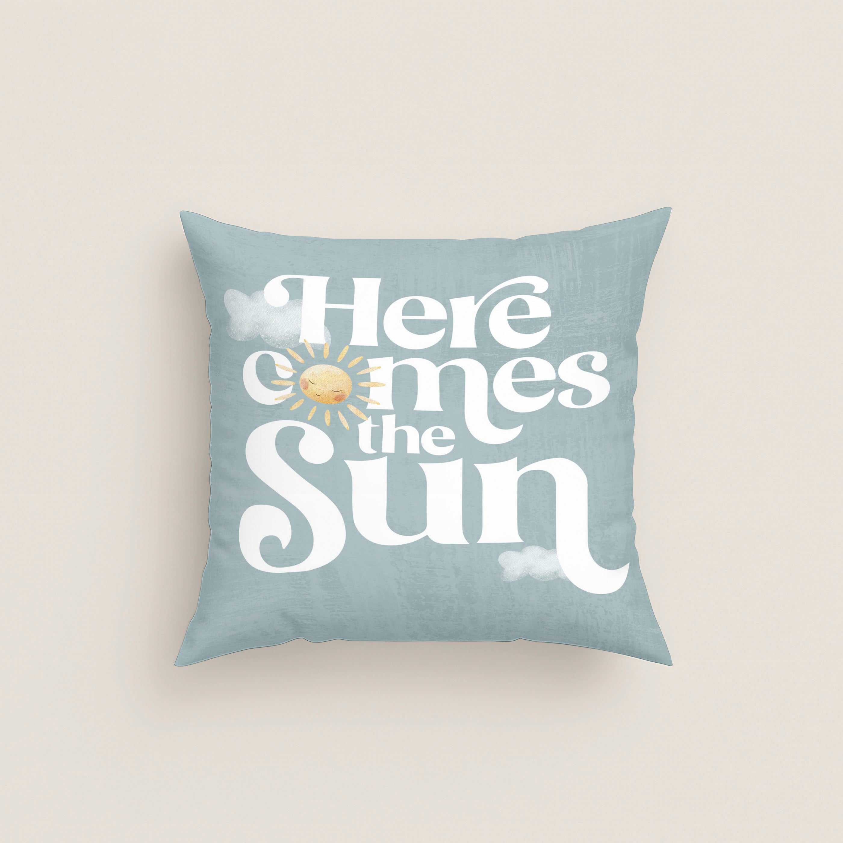 FUNDA DE COJÍN CUNA BEBÉ SUN 100% ALGODÓN