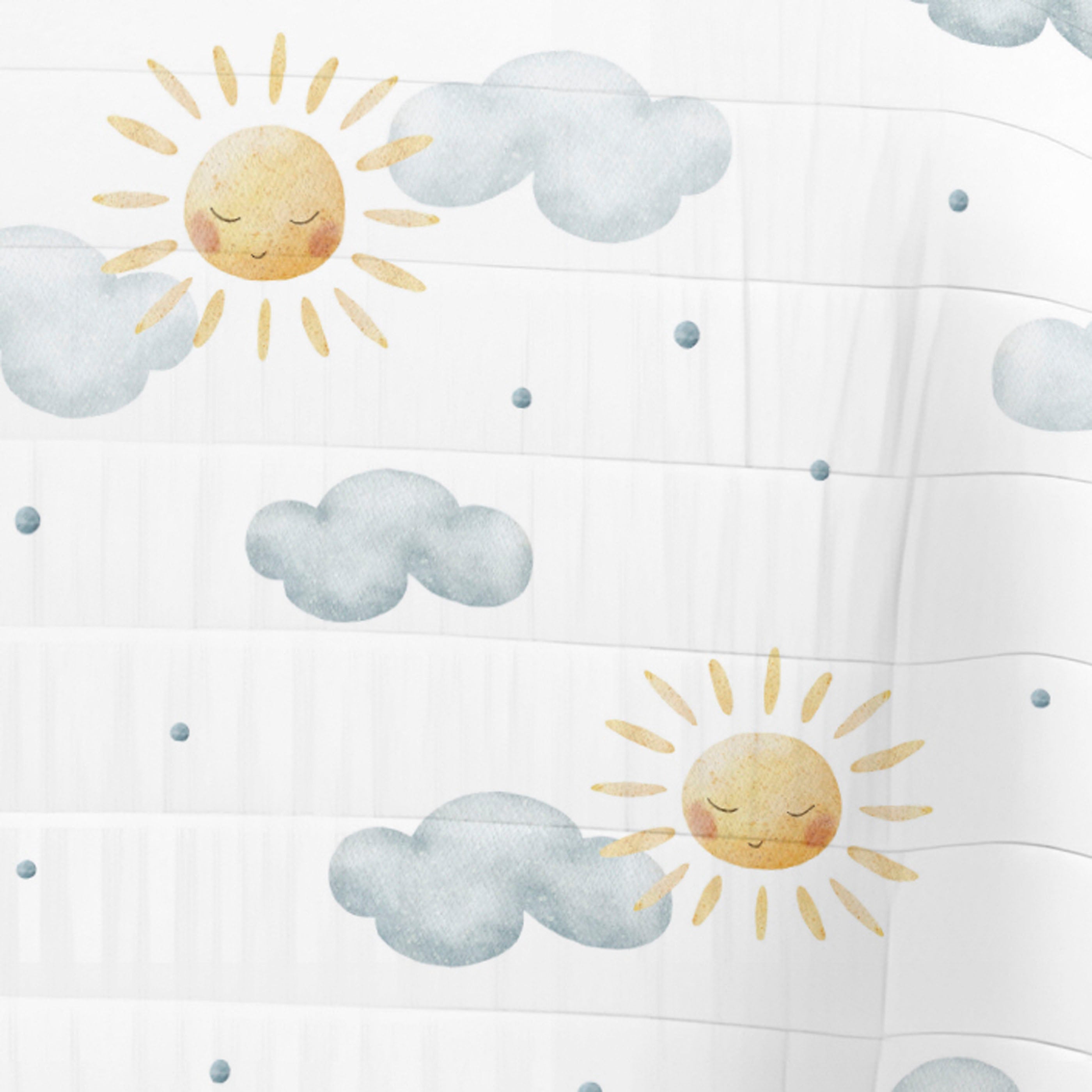 COLCHA BOUTI REVERSIBLE CUNA BEBÉ SUN 100% ALGODÓN