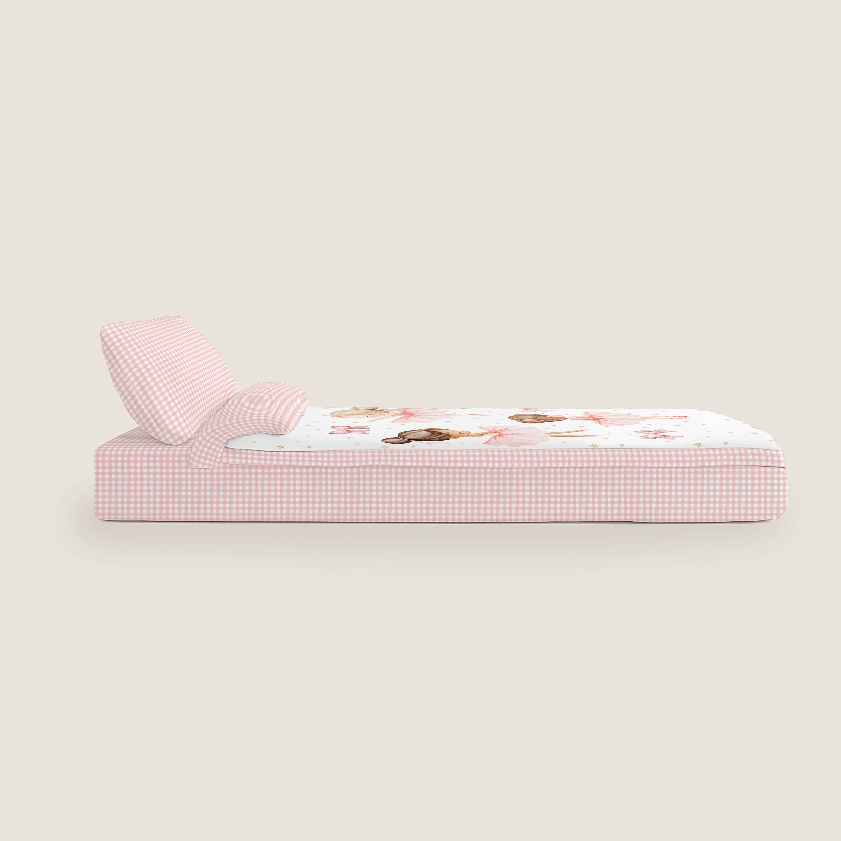SACCO COPRIPIUMINO PER BAMBINI BALLET 100% COTONE