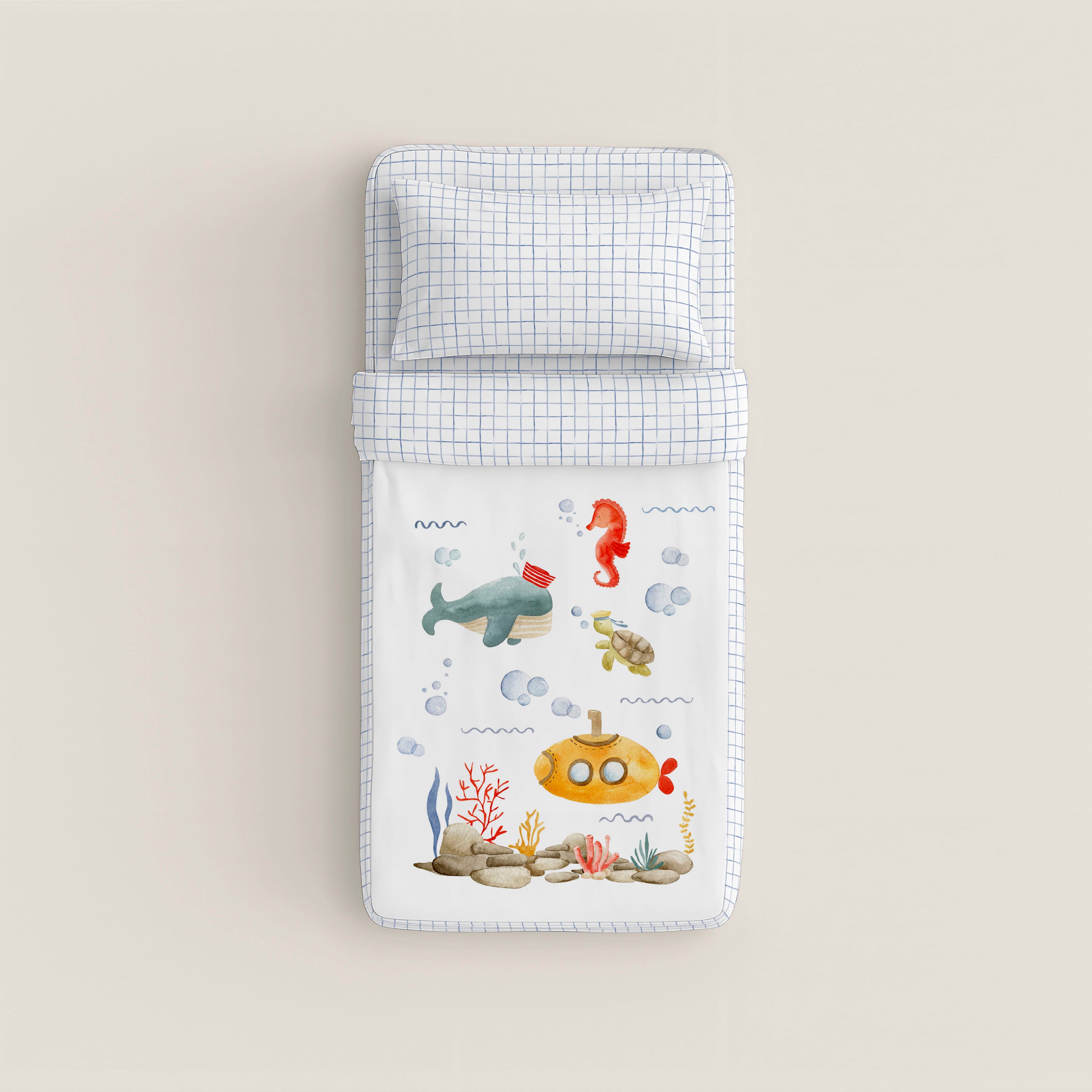 SACO NÓRDICO INFANTIL SUBMARINE 100% ALGODÓN