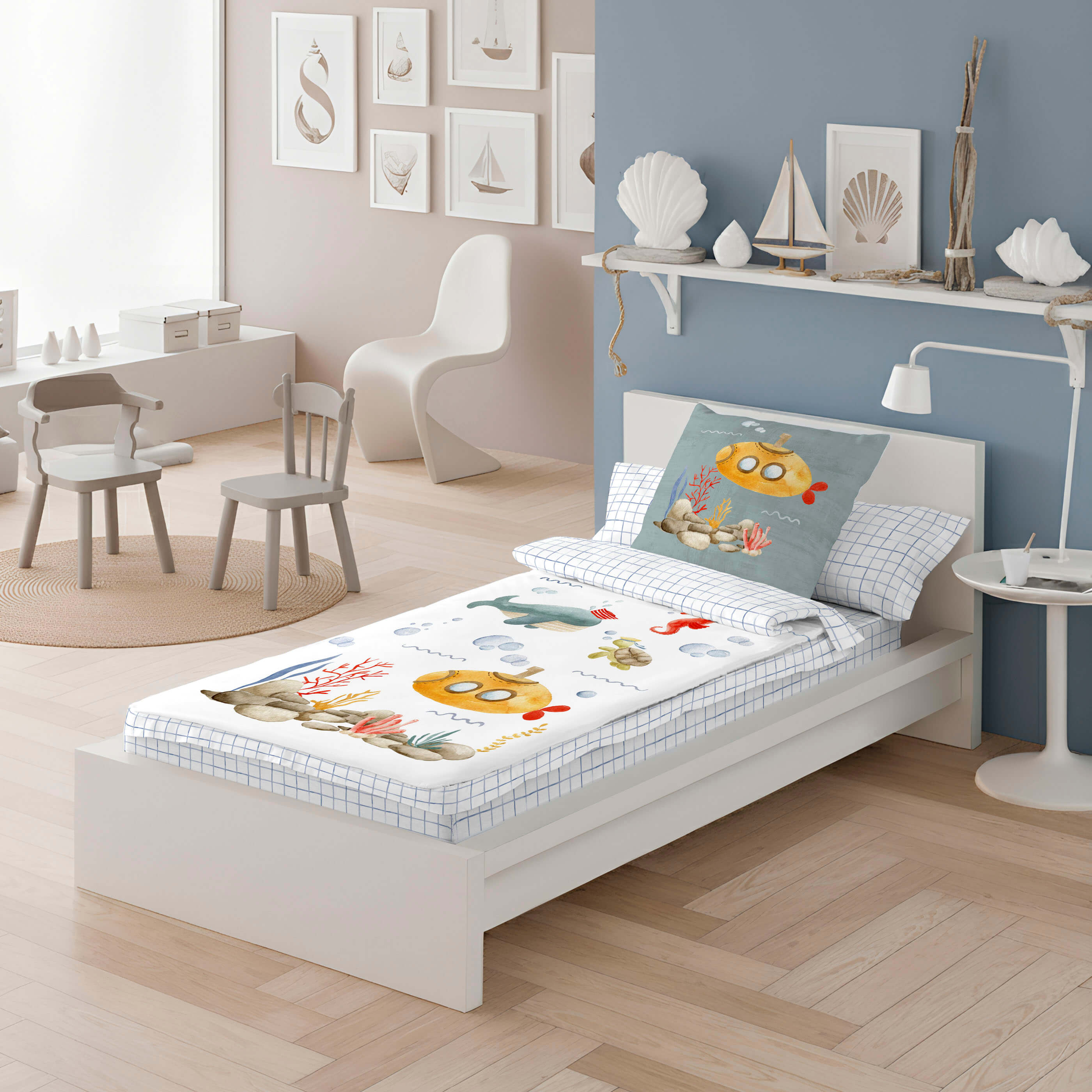 SACCO NORDICO PER BAMBINI SUBMARINE 100% COTONE