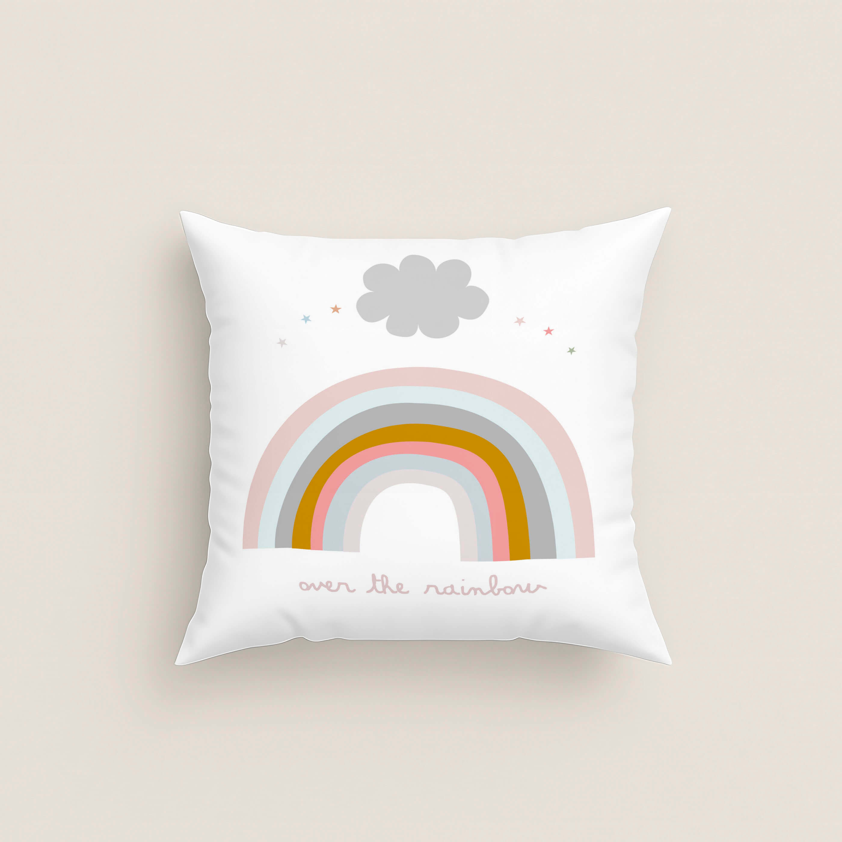 FODERA PER CUSCINO PER BAMBINI STAMPA PEGASO MAGICO 100% COTONE