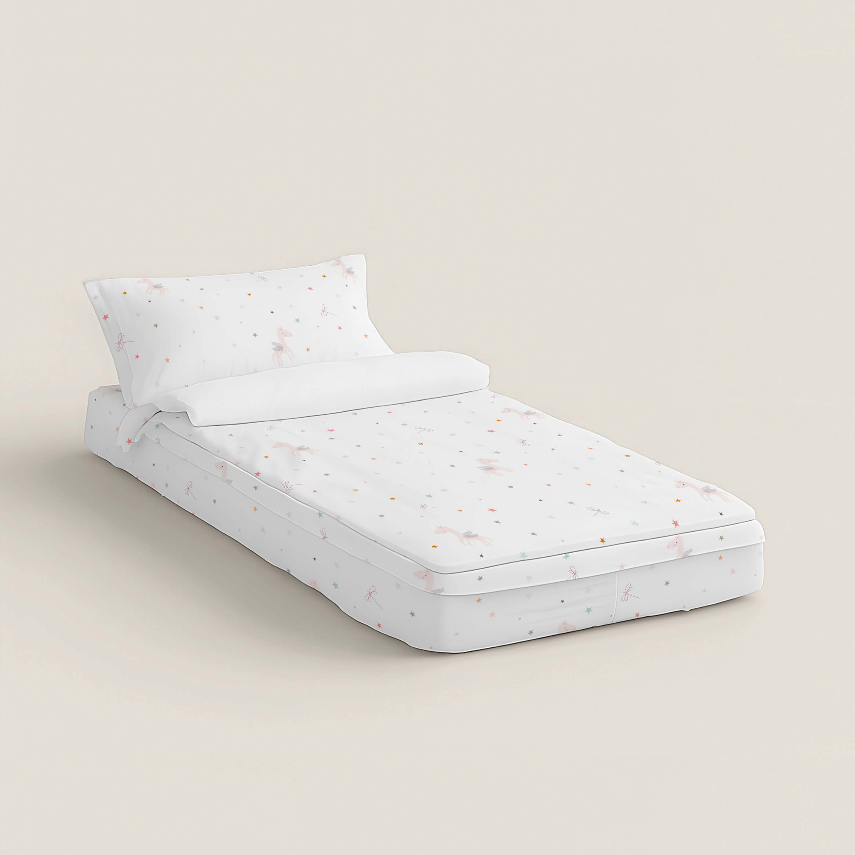 SACCO NORDICO BAMBINO PEGASO MAGICO 100% COTONE