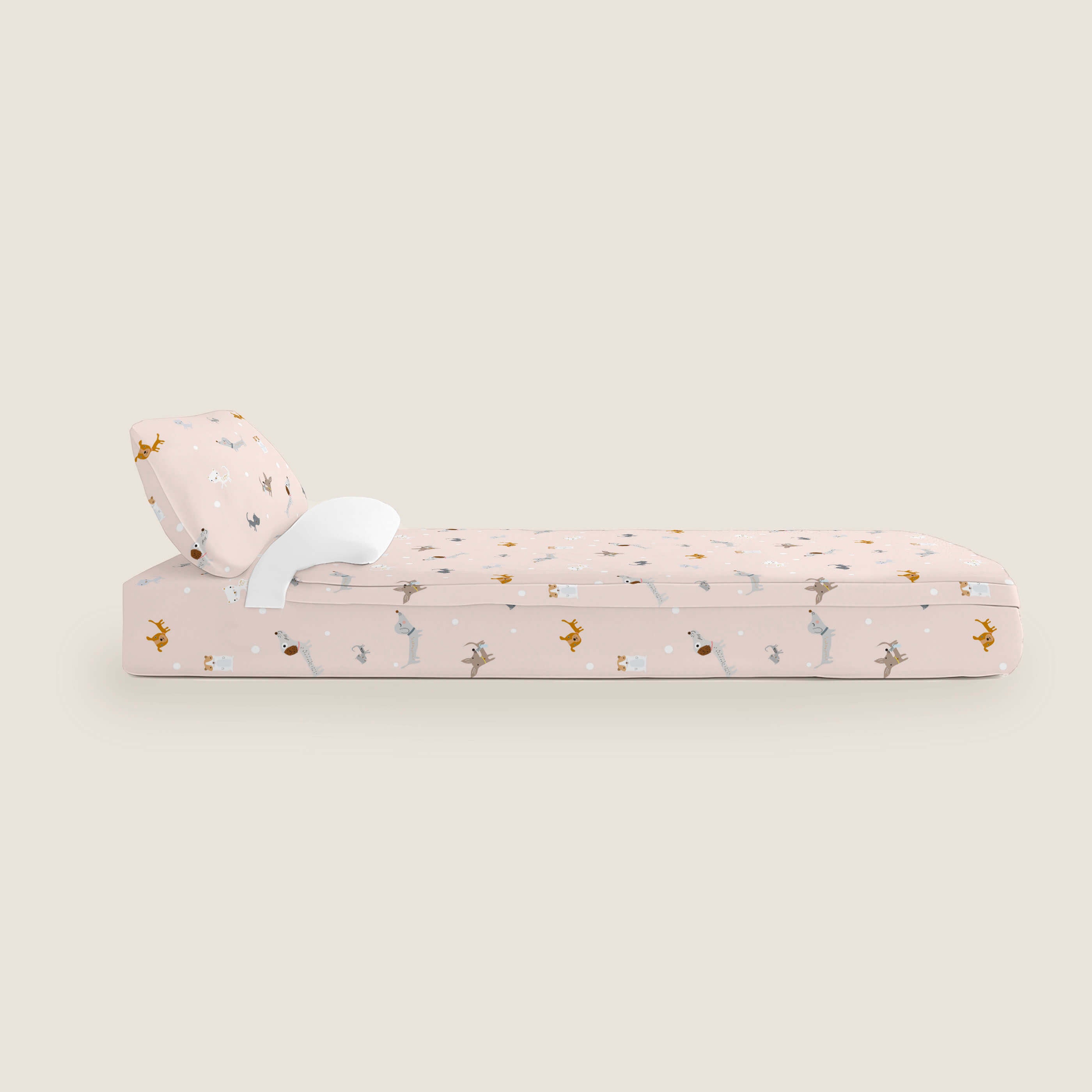 SACCO NORDICO PER BAMBINI AMICI PELOSI 100% COTONE
