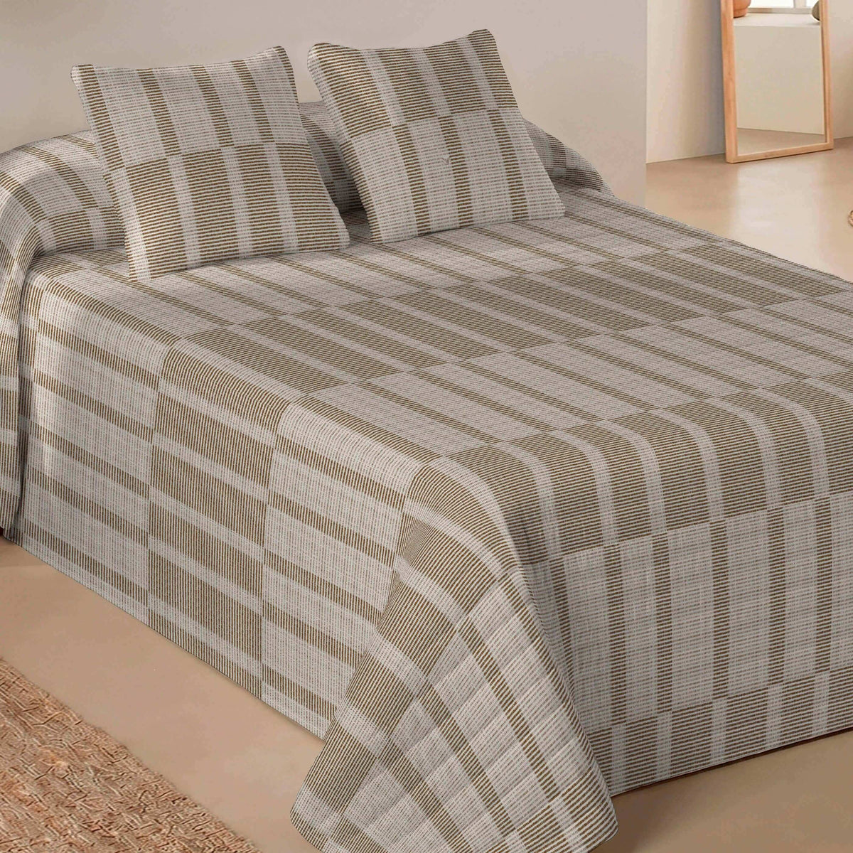 COPRILETTO BOUTIS STAMPATO NAUEK LINEN