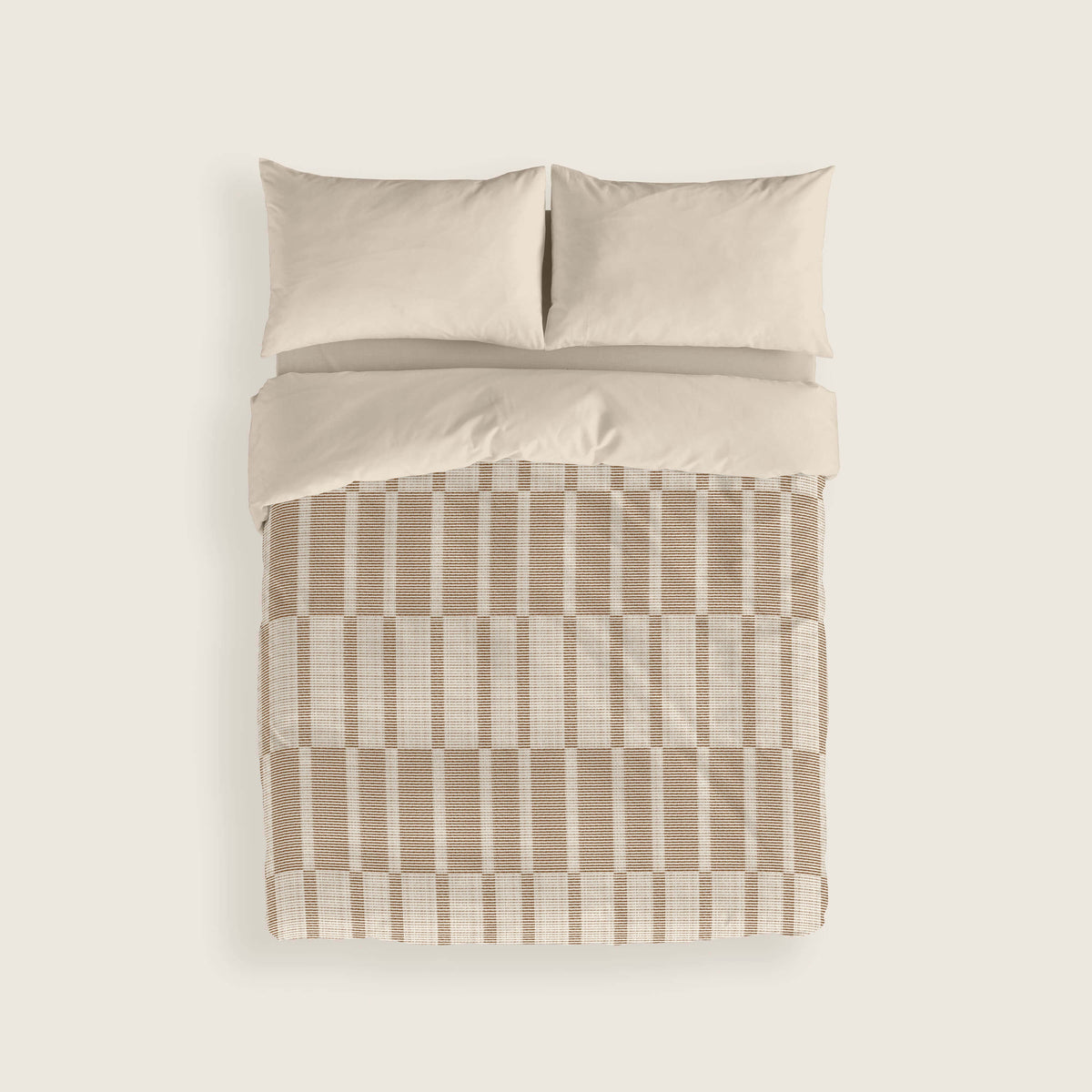HOUSSE DE COUETTE IMPRIMÉE NAUEK GREY 100% COTON
