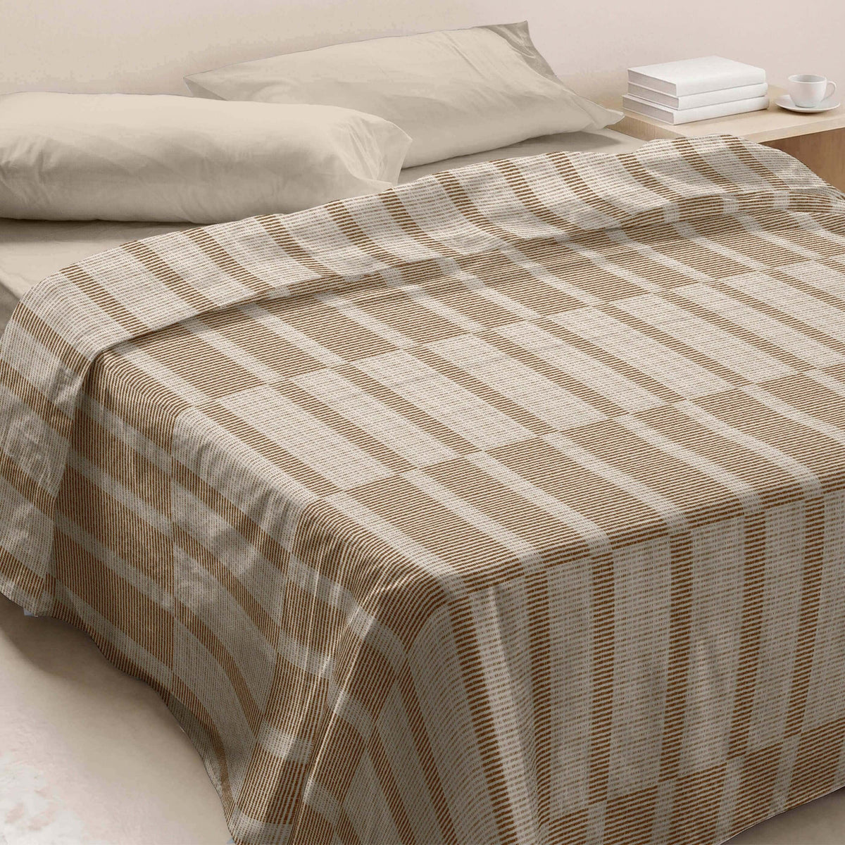 JUEGO SÁBANAS ESTAMPADAS CARTER 100% ALGODÓN