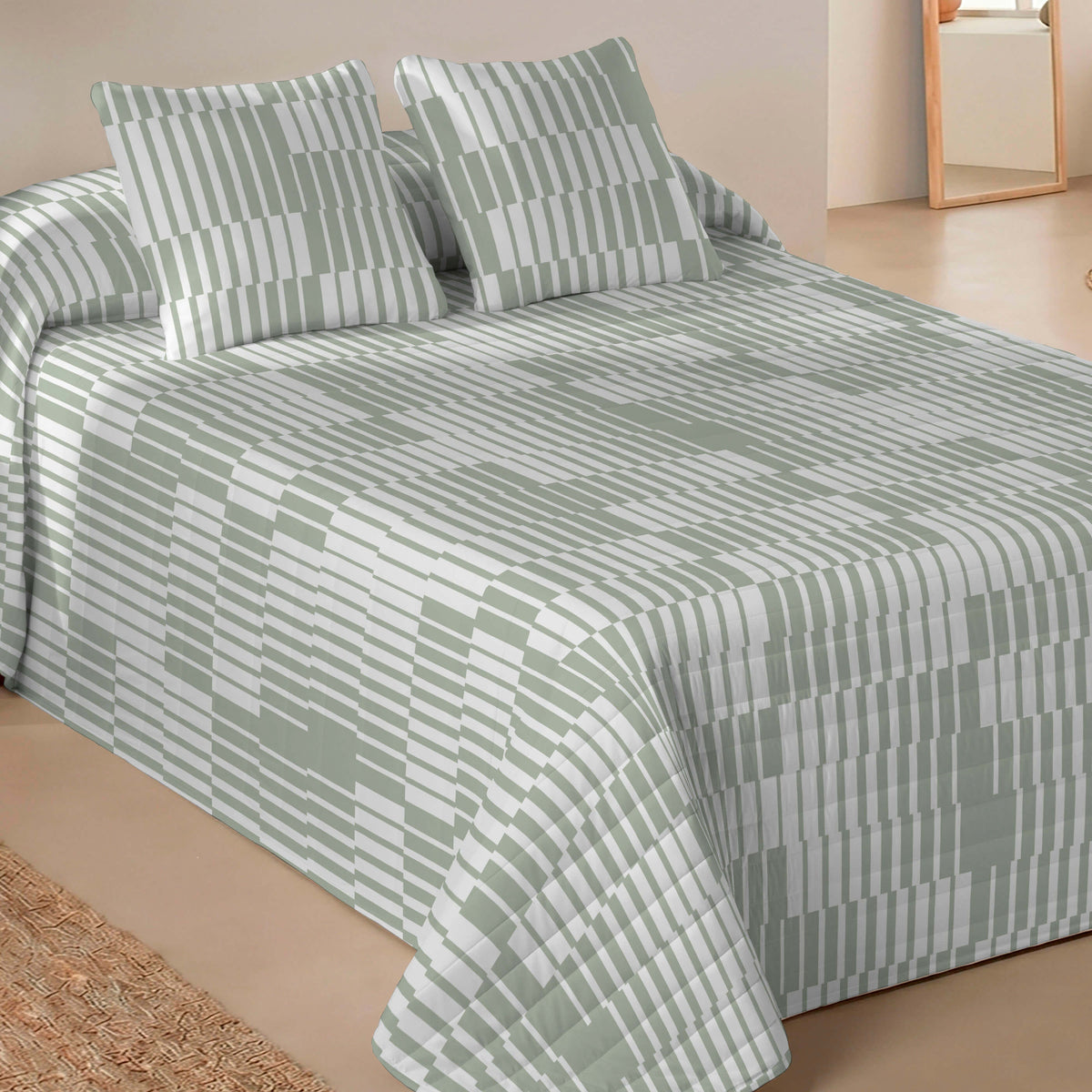 COPRILETTO BOUTIS STAMPATO NAUEK LINEN
