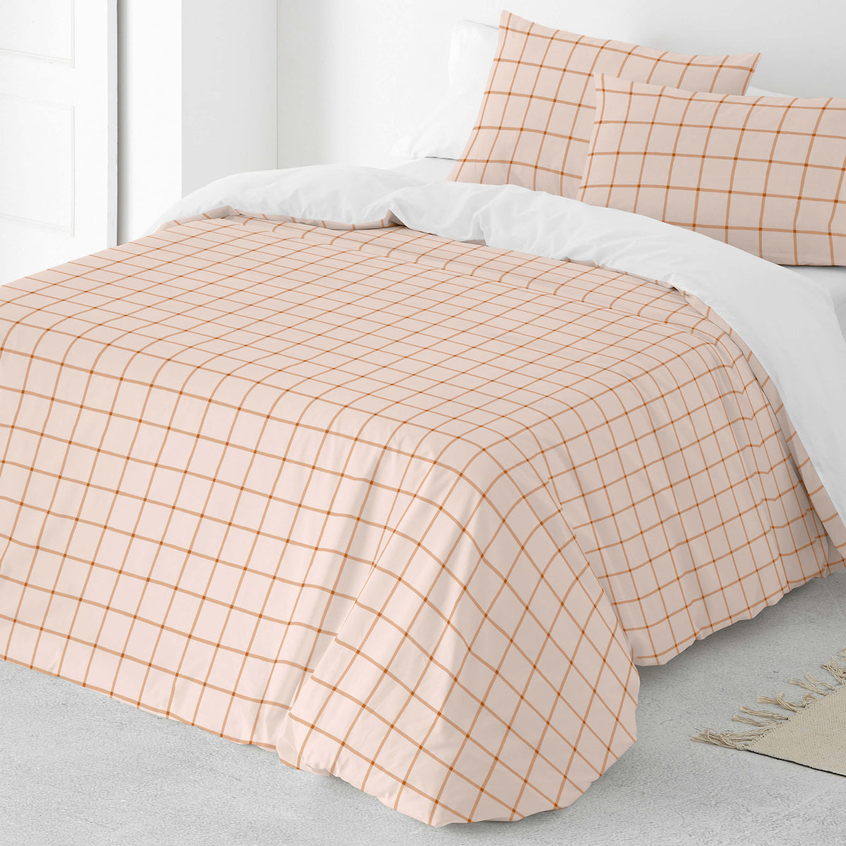 COPRIPIUMINO STAMPATO NAUEK GREY 100% COTONE