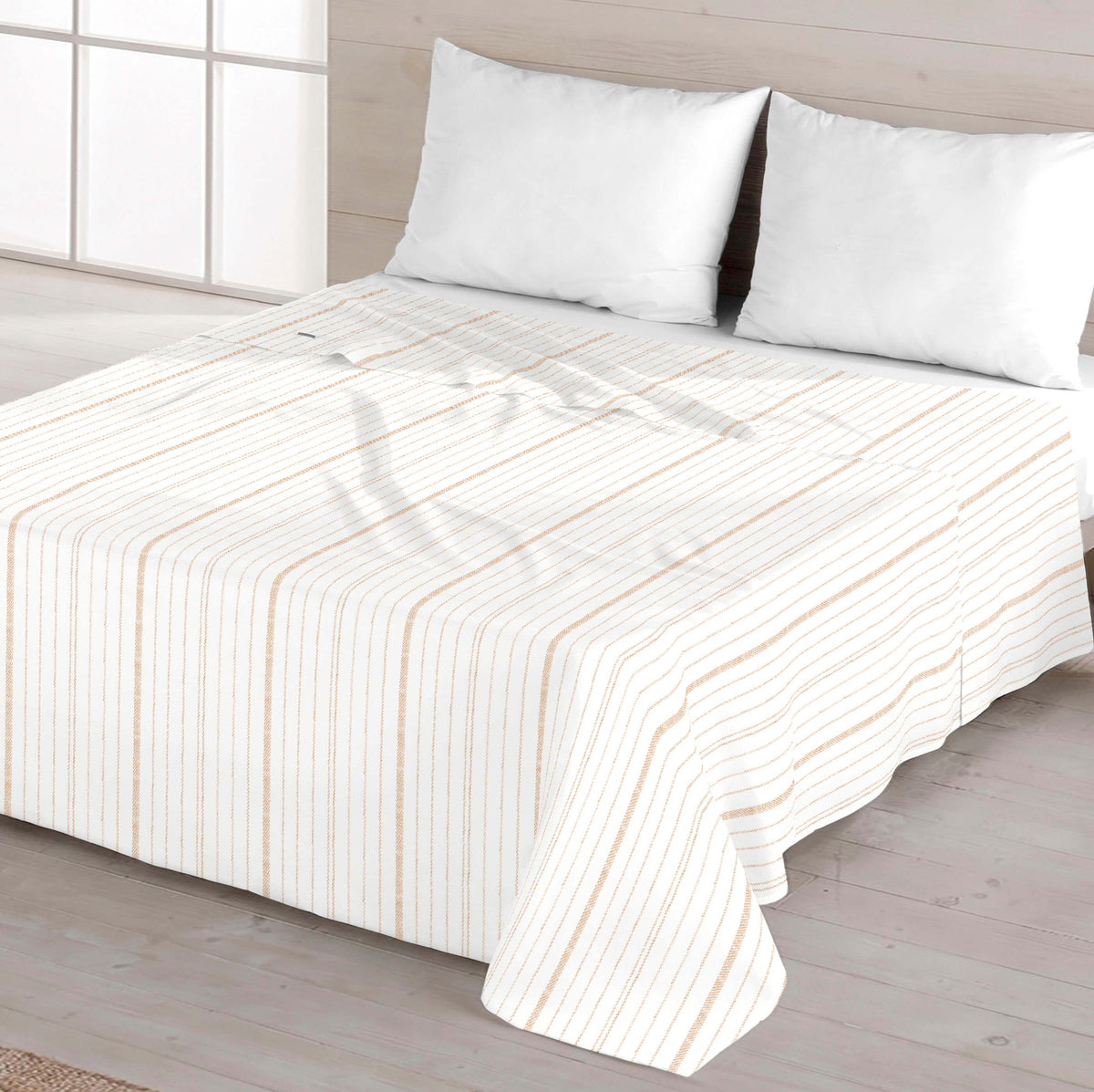 COMPLETO LENZUOLA STAMPATO NAUEK GREY 100% COTONE