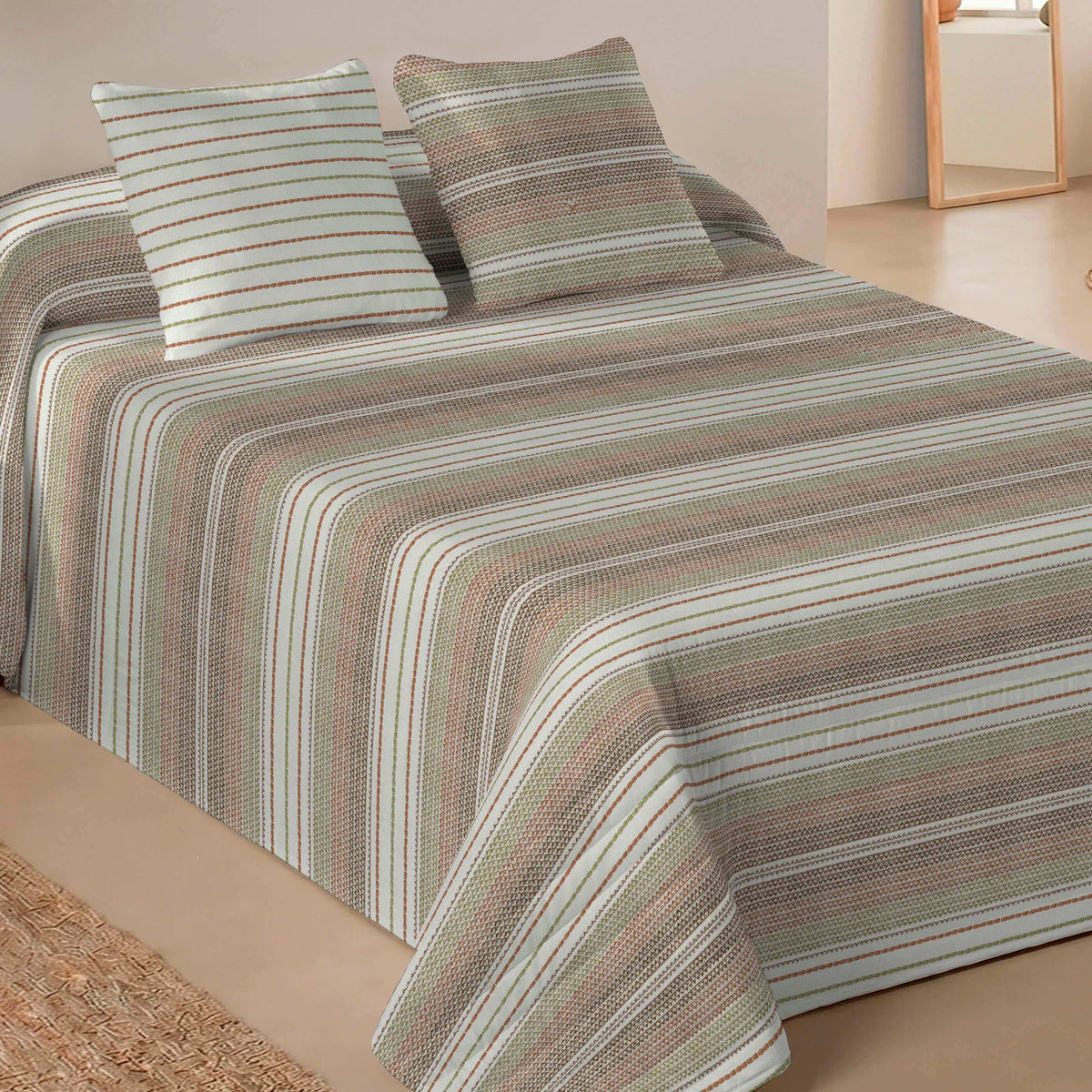 COPRILETTO BOUTIS STAMPATO NAUEK LINEN