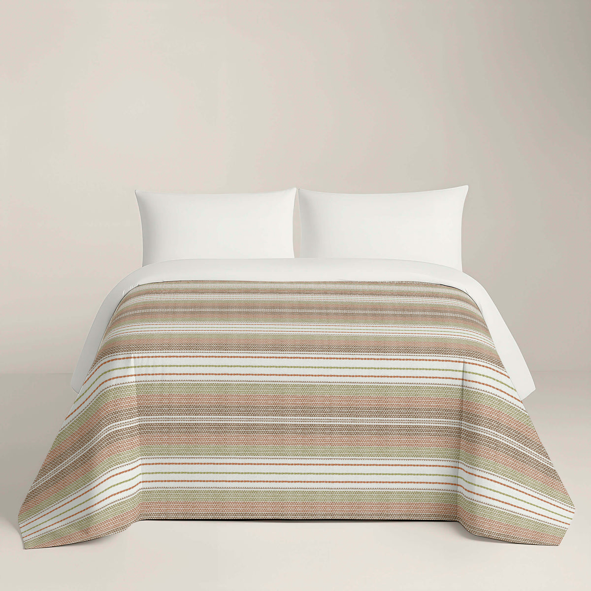 COPRIPIUMINO STAMPATO NAUEK GREY 100% COTONE