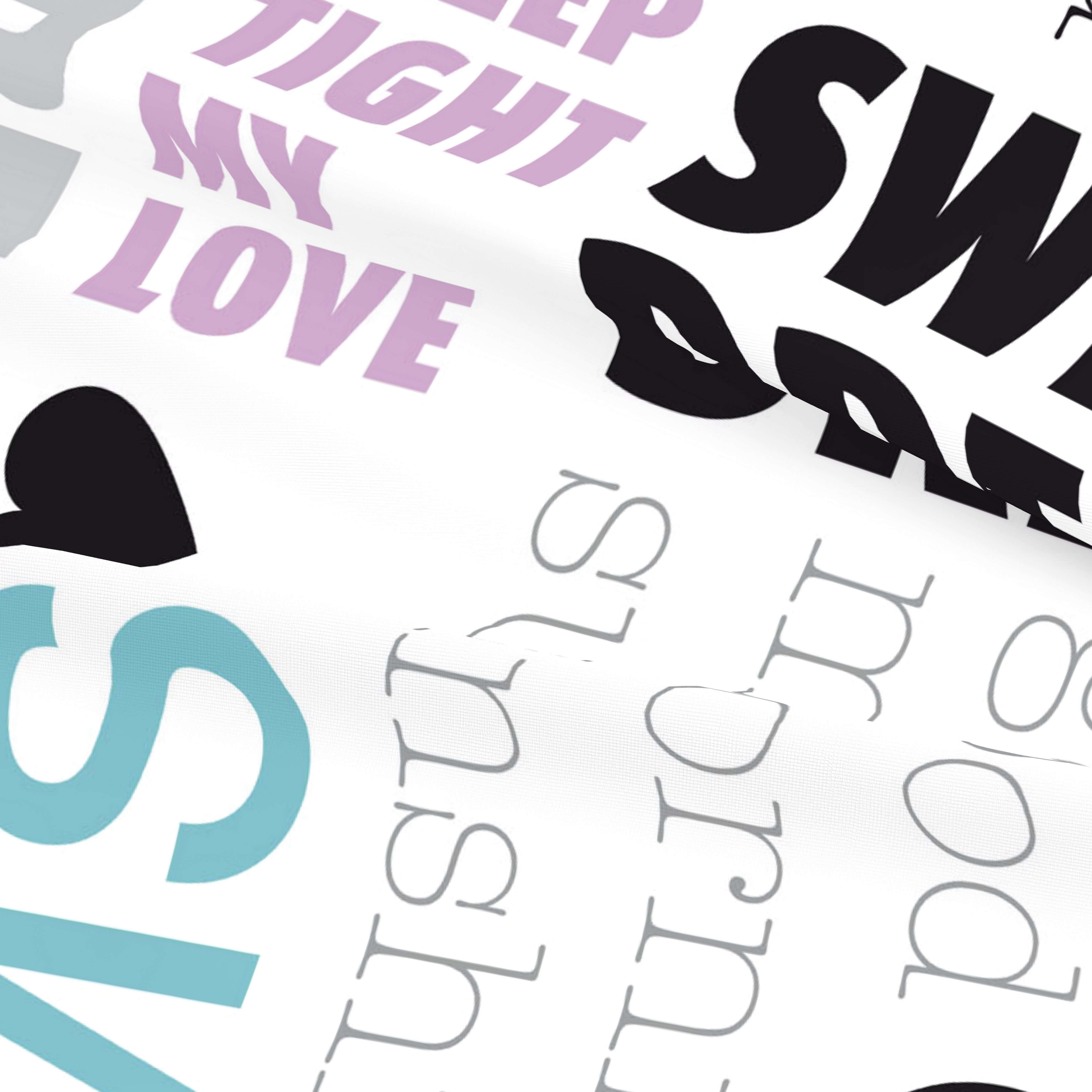 JUEGO SÁBANAS ESTAMPADAS GOD NATT 100% ALGODÓN