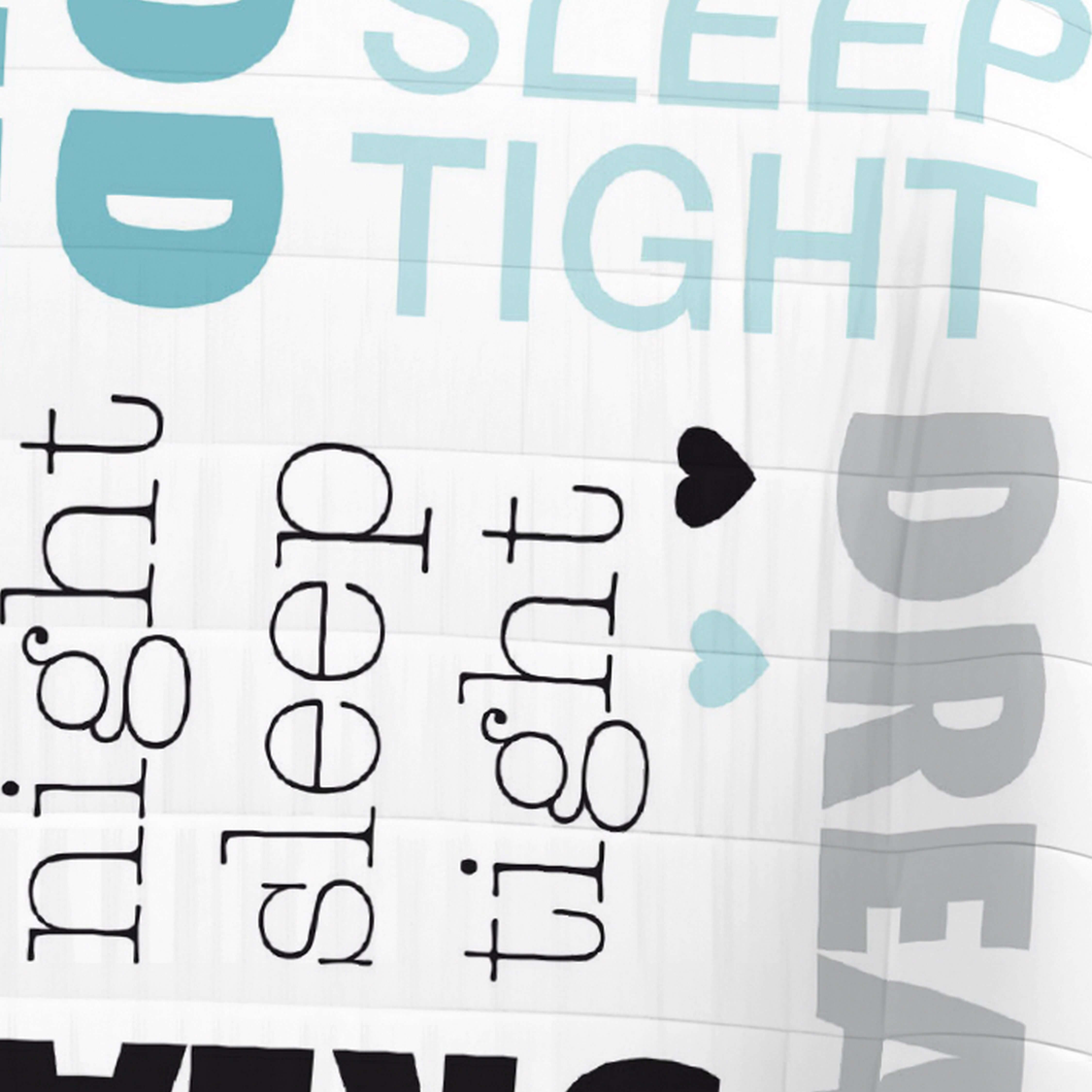 COPERTA BOUTI STAMPATA GOD NATT 100% COTONE