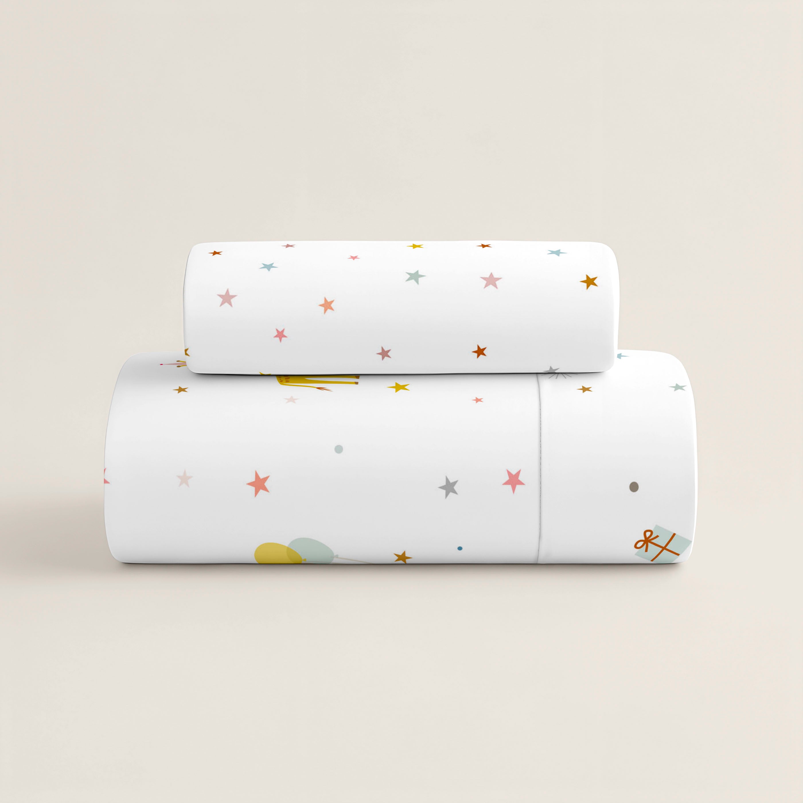 PARURE DE DRAPS LIT BÉBÉ FIESTA B 100% COTON