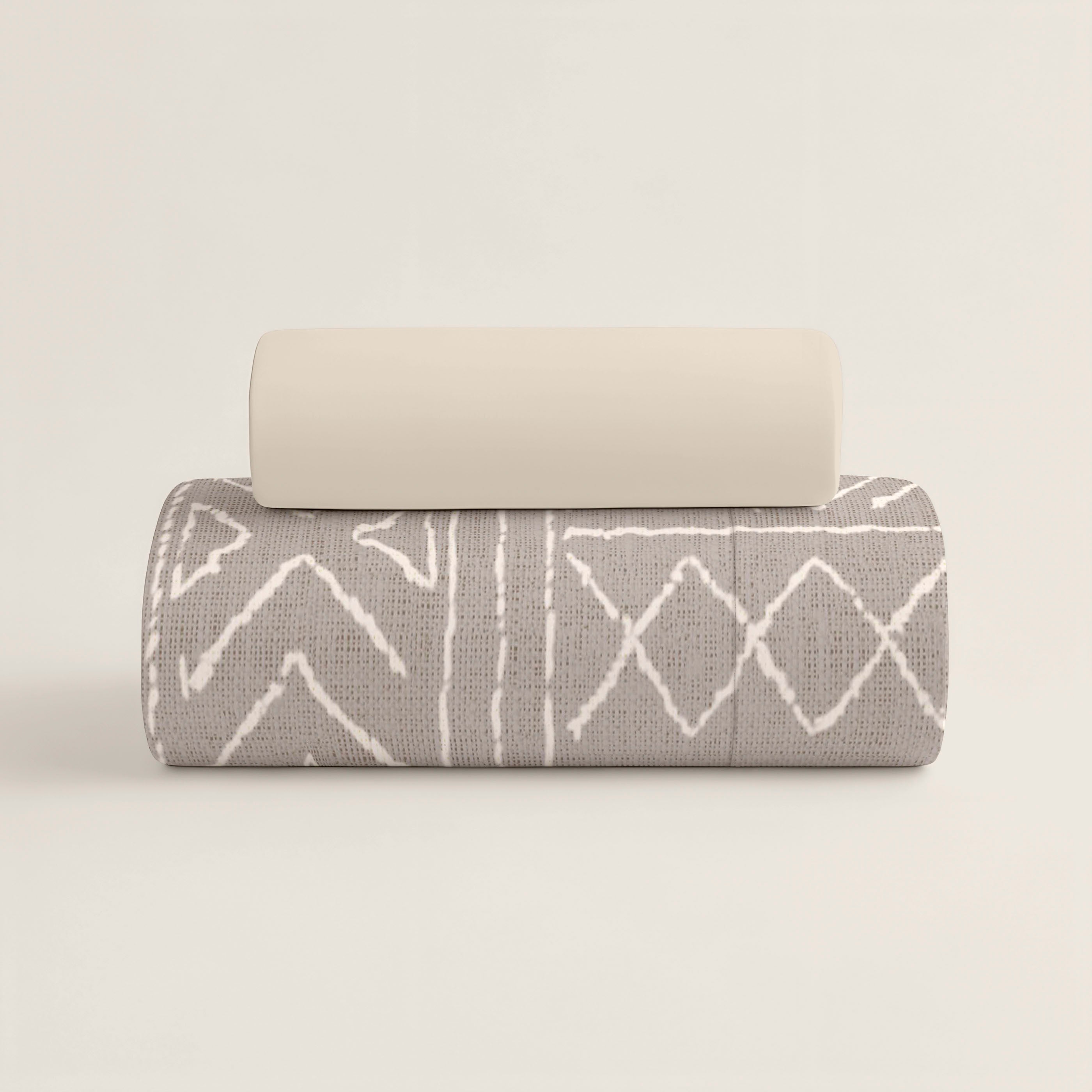 PARURE DE DRAPS IMPRIMÉS NAUEK LINEN 100% COTON