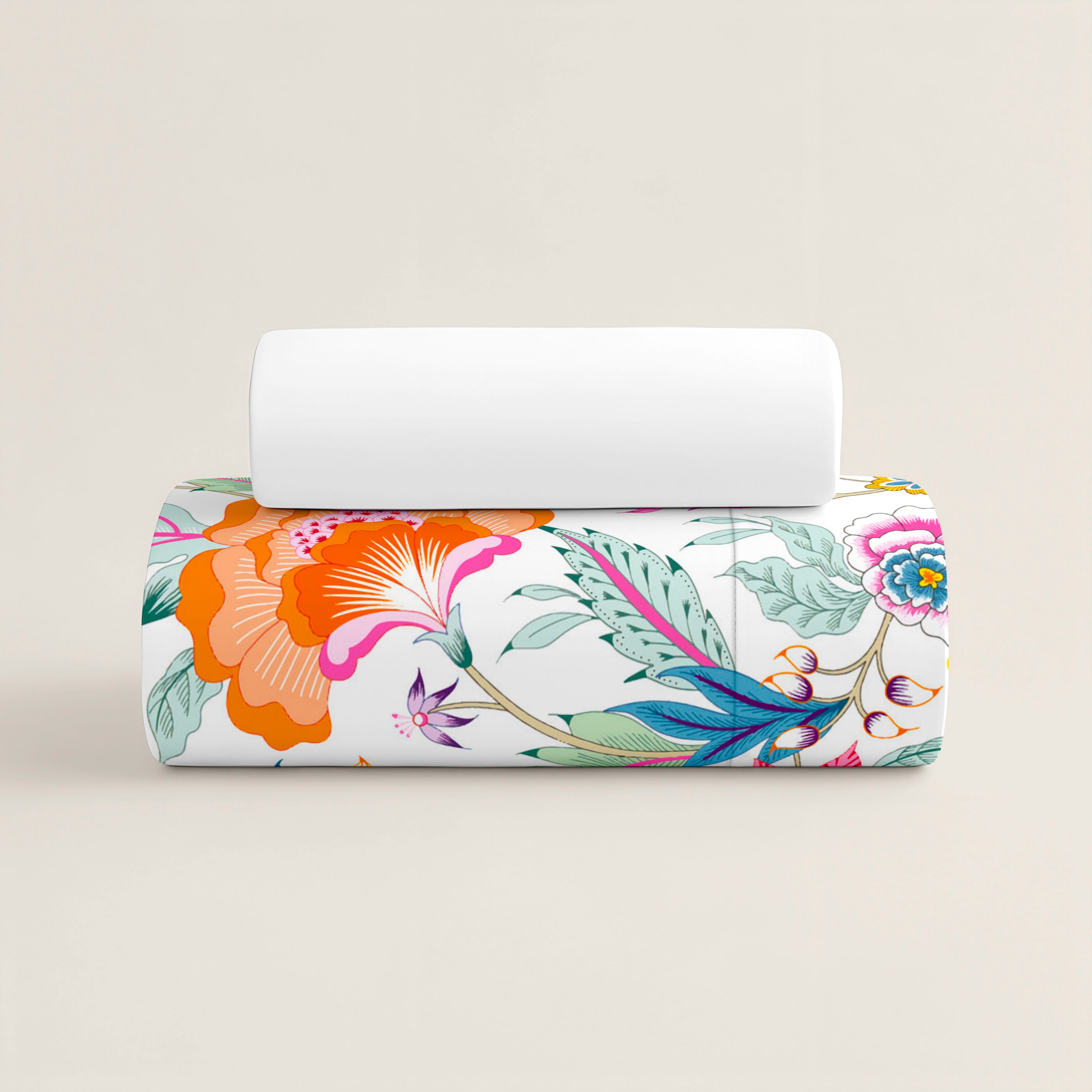 PARURE DE DRAPS IMPRIMÉE SELENA 100% COTON